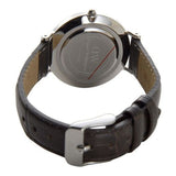 Buy Shop Daniel Wellington Classic Petite York Black Dial Brown Leather Strap Watch For Women - DW00100182 USA Online