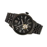 Fossil Townsman Multi Function Mechanical Black Dial Black Steel Strap Watch for Men - ME3062