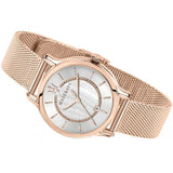 Maserati Epoca Mother of Pearl Dial Rose Gold Mesh Strap Watch For Women - R8853118506