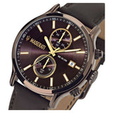 Buy Shop Maserati Epoca Chronograph Brown Dial Brown Leather Watch For Men - R8871618006 USA Online