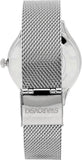 Buy Shop Swarovski Octea Nova Black Dial Silver Mesh Bracelet Watch for Women - 5430420 USA Online