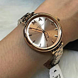 Buy Shop Marc Jacobs Sally Rose Gold Dial Rose Gold Steel Strap Watch for Women - MBM3364 USA Online