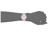 Buy Shop Fossil Tailor Quartz White Dial Pink Leather Strap Watch for Women - ES4393 USA Online