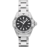 Buy Shop Tag Heuer Aquaracer Professional 200 Quartz Black Dial Silver Steel Strap Watch for Women - WBP1410.BA0622 USA Online