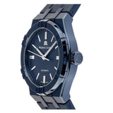 Maurice Lacroix Automatic PVD Limited Edition Blue Dial Blue Silicon Strap Watch For Men - AI6007-PVC00-430-4