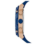 Buy Shop Guess Navigator Chronograph Blue Dial Blue Rubber Strap Watch for Men - GW0264G4 USA Online