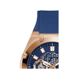 Buy Shop Guess Third Gear Analog Blue Dial Blue Rubber Strap Watch for Men - GW0334G3 USA Online