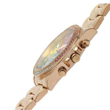 Guess Confetti Multifunction Multicolor Dial Rose Gold Steel Strap Watch For Women - GW0483L3