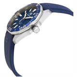 Buy Shop Tag Heuer Aquaracer Quartz Blue Dial Blue Rubber Strap Watch for Men - WAY101C.FT6153 USA Online