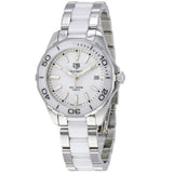Buy Shop Tag Heuer Aquaracer White Dial Watch for Women - WAY131B.BA0914 USA Online