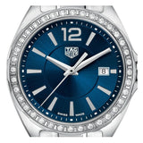 Tag Heuer Formula 1 Diamonds Blue Dial Silver Steel Strap Watch for Women - WBJ1416.BA0664