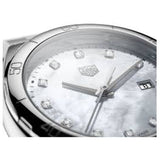 Tag Heuer Formula 1 Diamonds Mother Of Pearl White Dial Silver Steel Strap Watch for Women - WBJ1419.BA0664