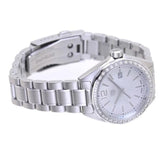 Tag Heuer Formula 1 Diamonds Mother of Pearl White Dial Silver Steel Strap Watch for Women - WBJ141A.BA0664